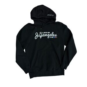 Japangeles Lexus Black Hoodie Sweatshirt Men's Medium Happi Collab Streetwear